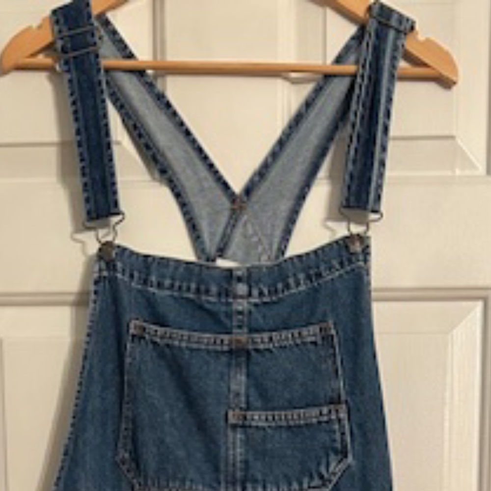 We The Free Blue Denim Ziggy Overalls Jumpsuit - Picture 10 of 10